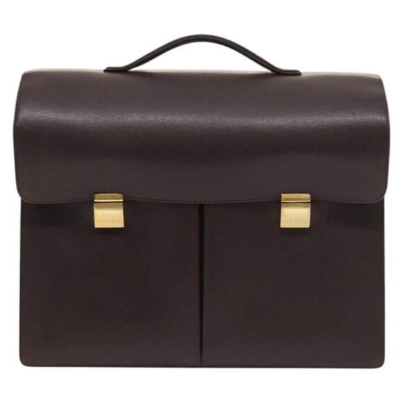 LOUIS VUITTON Taiga Serviette Kazan Business Bag Acajou M30806 LV Auth bs27259 - Picture 2 of 16